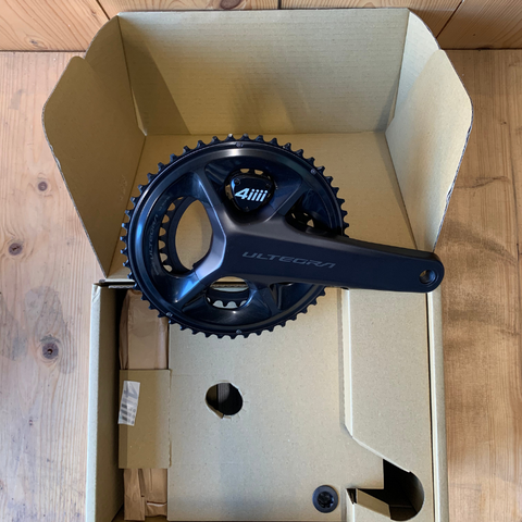 Crankstel R8100 172.5mm 50-34t p3+ dubbelzijdige powermeter